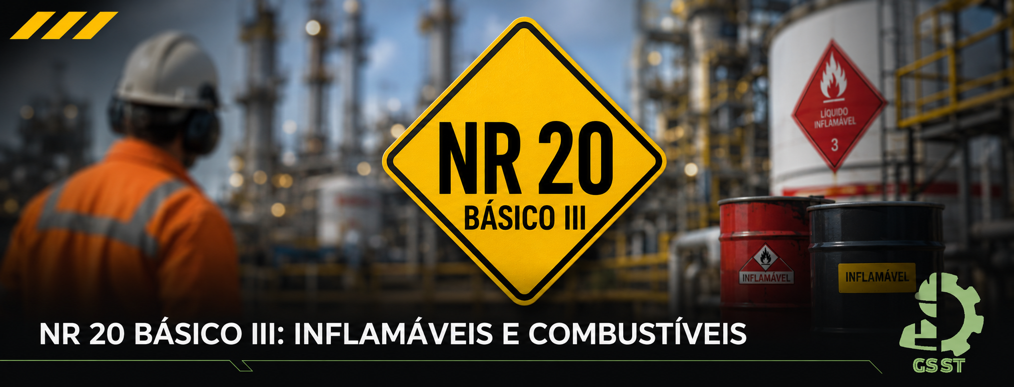 NR 20 BÁSICO III:  INFLAMÁVEIS E COMBUSTÍVEIS 